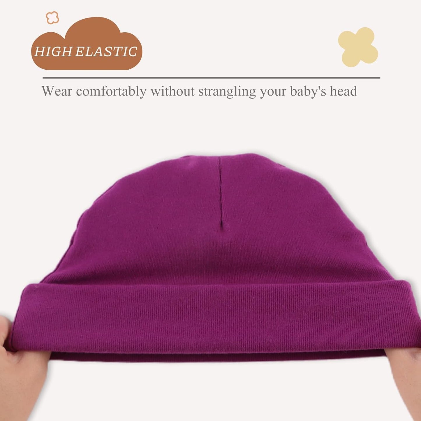 Cotton Baby Girl Hat Preemie Boys Beanie Newborn Hospital Hats Winter Infant Hats for Girls