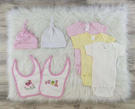 7 Pc Layette Baby Clothes Set LS_0549