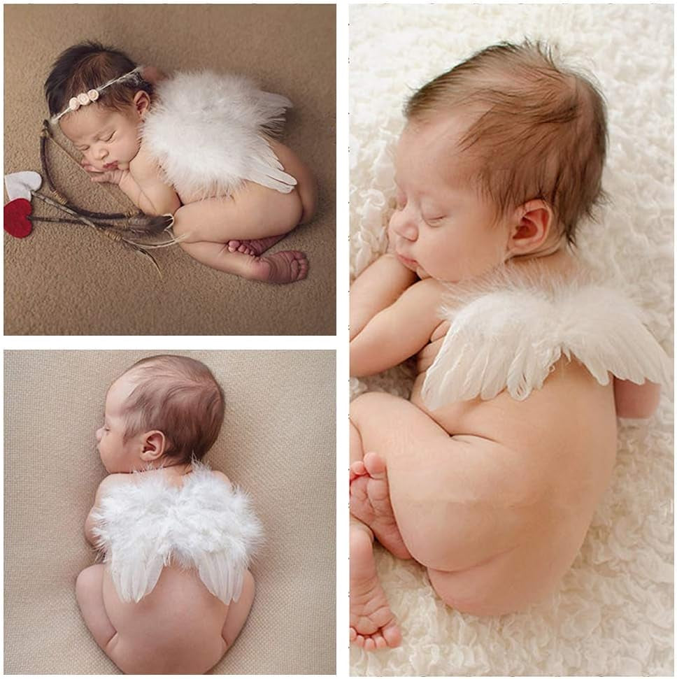 Cute Newborn Photography Outfits Boys Girls Baby Crochet Knitted Photoshoot Props Baby Costume Set