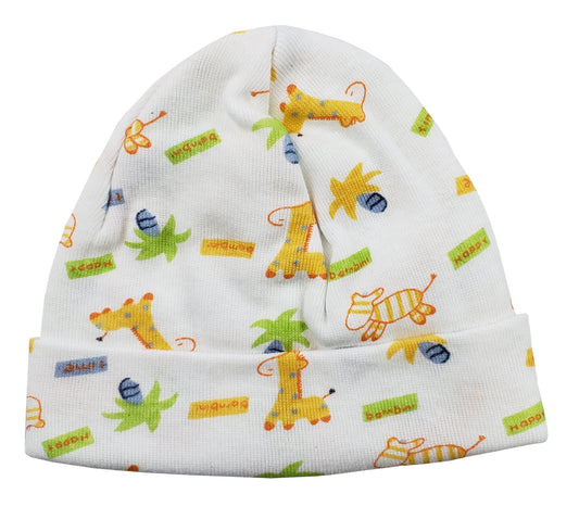 Printed Baby Cap 031.CROCODILE