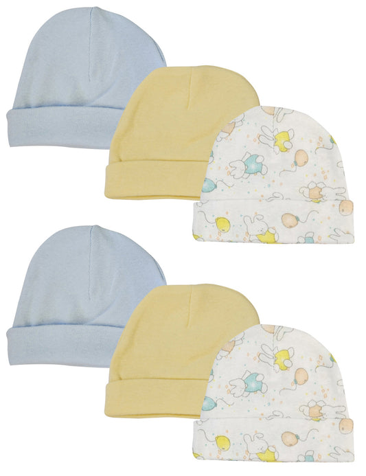 Boys Baby Caps (Pack of 6) NC_0263