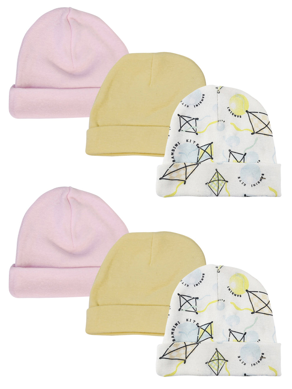 Baby Girls Caps (Pack of 6) NC_0356