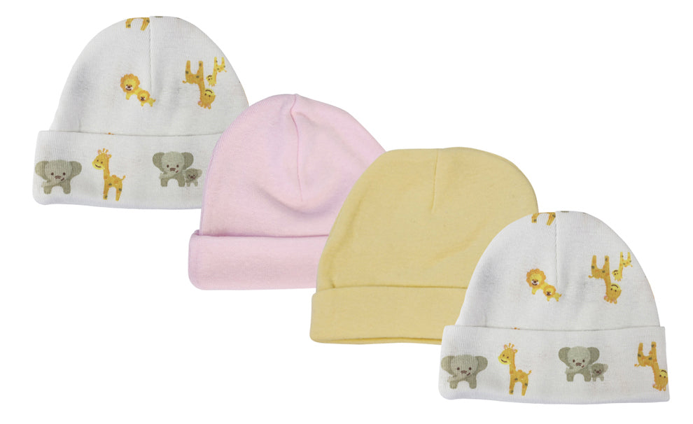 Baby Girls Caps (Pack of 4) NC_0379