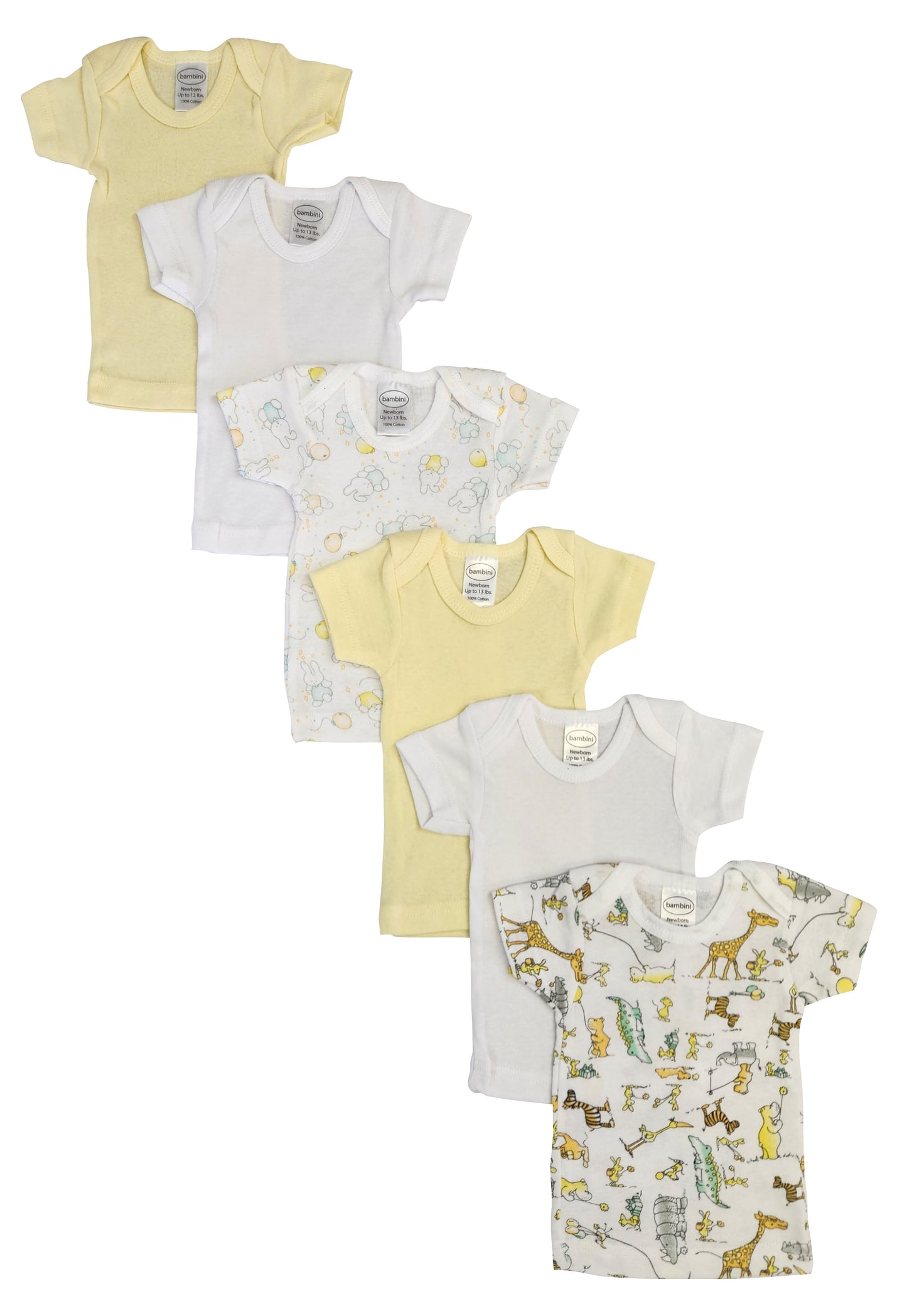 Unisex Baby 6 Pc Shirts NC_0489