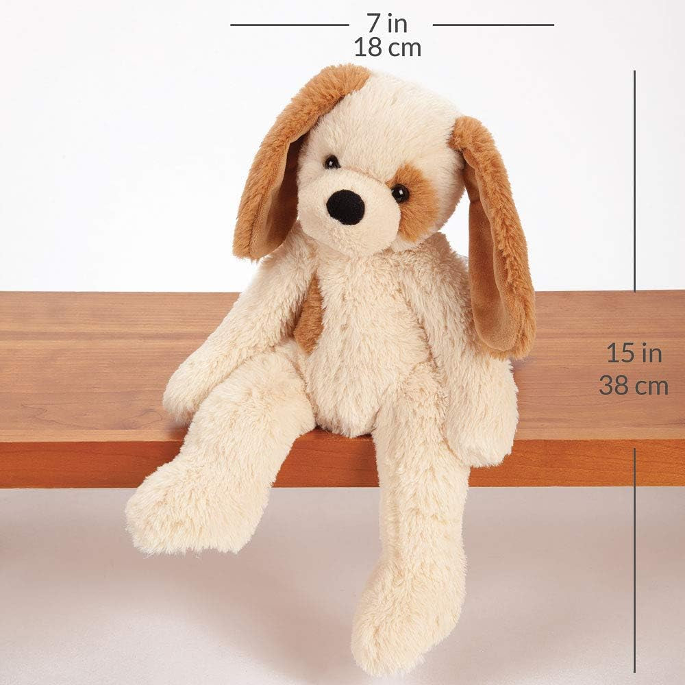 Stuffed Dog - Stuffed Animal Dog Buddy, Tan, 15 Inch