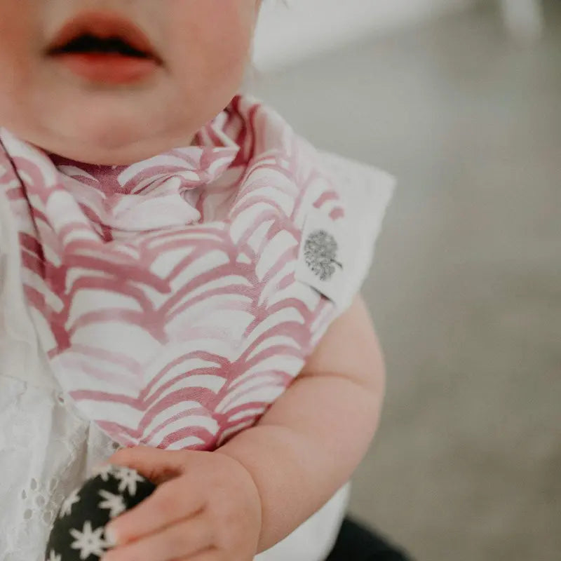 Rose Bandana Bib Set (8 Pack)