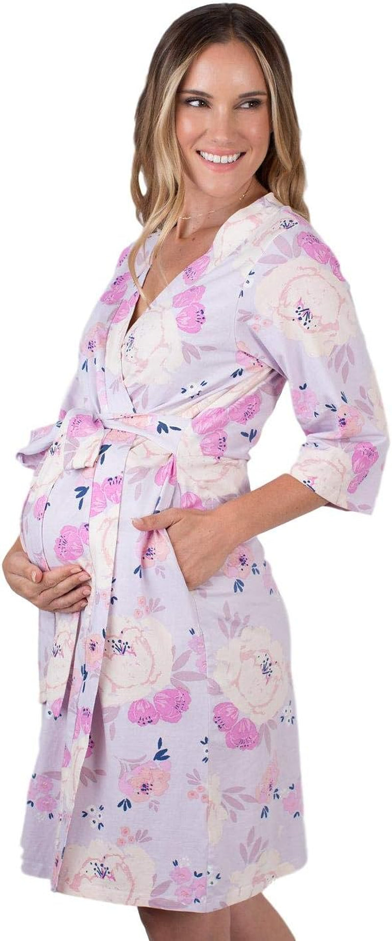 Maternity Labor Delivery Nursing Robe Hospital Bag Must Have