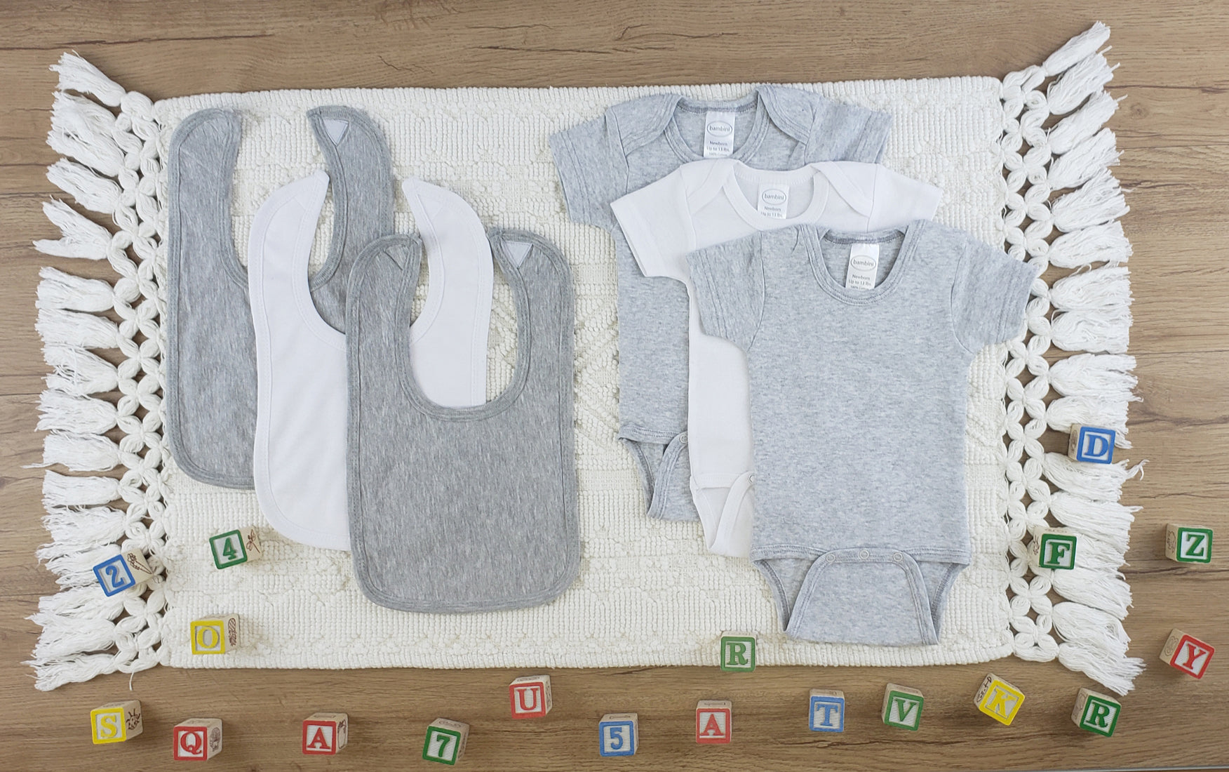 6 Pc Layette Baby Clothes Set LS_0568