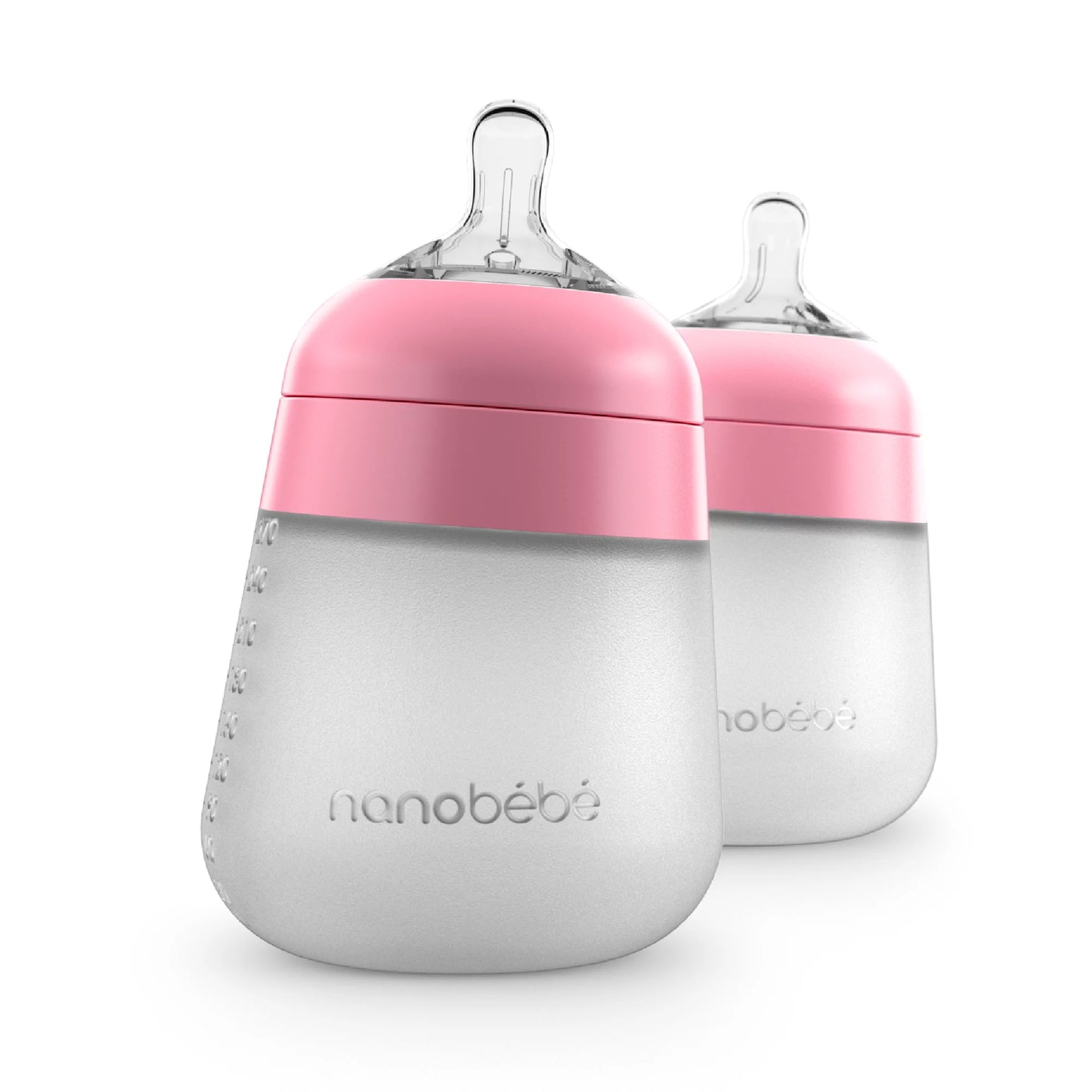 Flexy Silicone Baby Bottle 2Pk