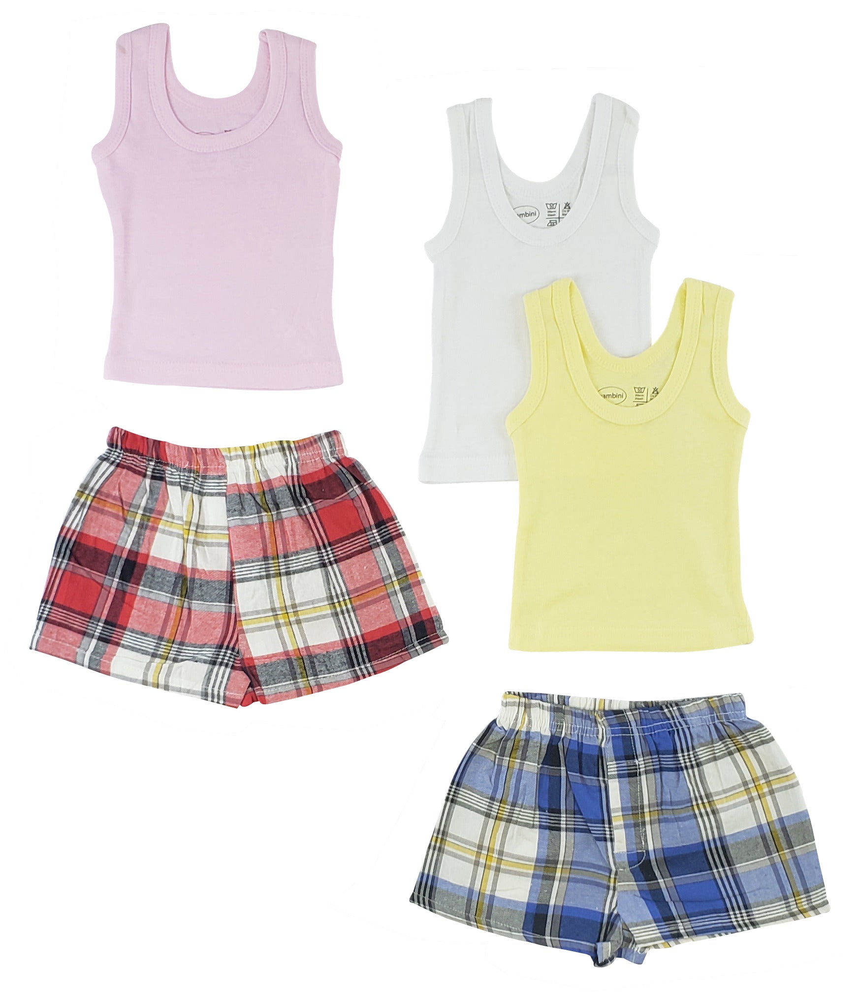 Girls Tank Tops and Boxer Shorts CS_0215