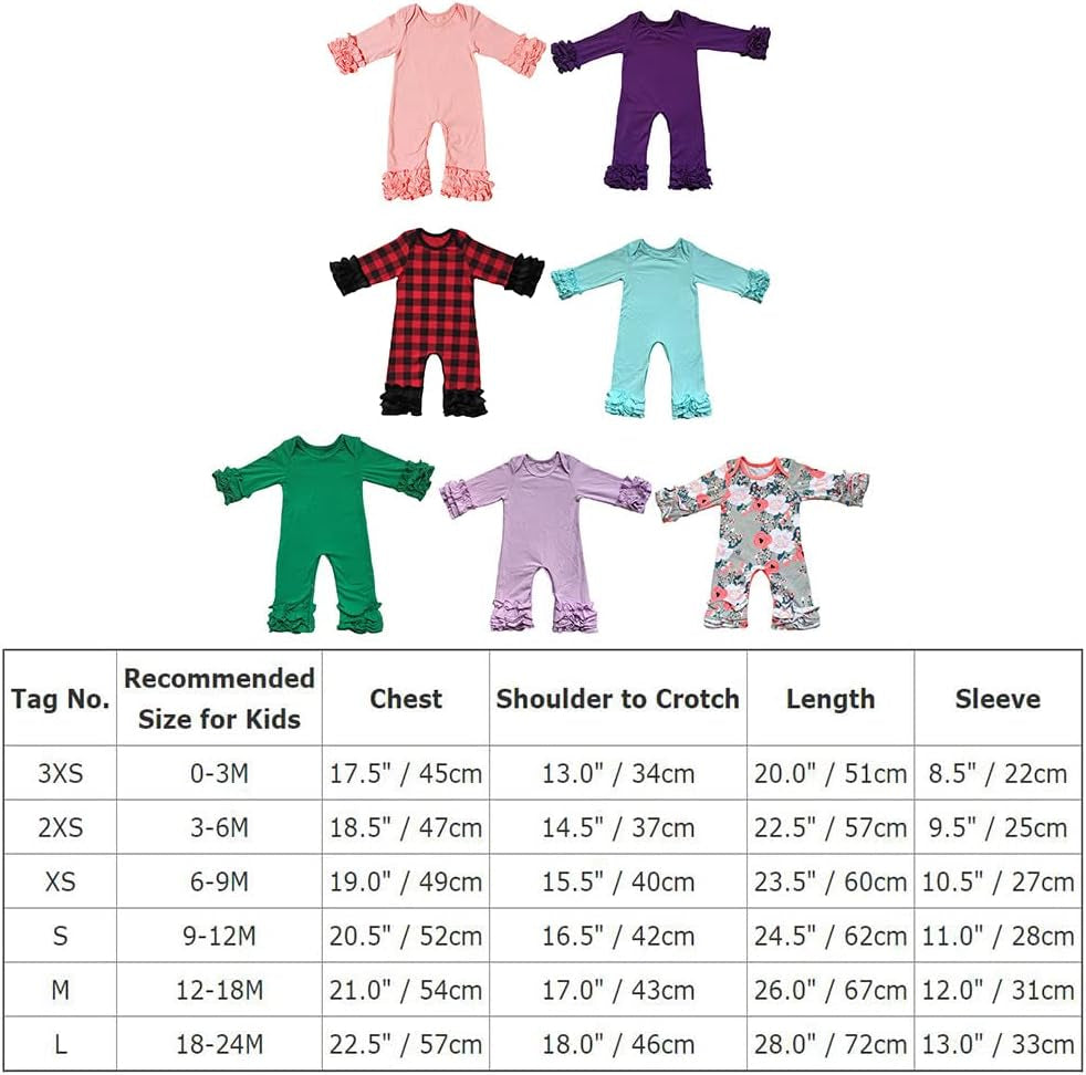 Toddler Baby Girl Icing Ruffle Jumpsuit Pants Long Sleeve Romper Birthday Outfit