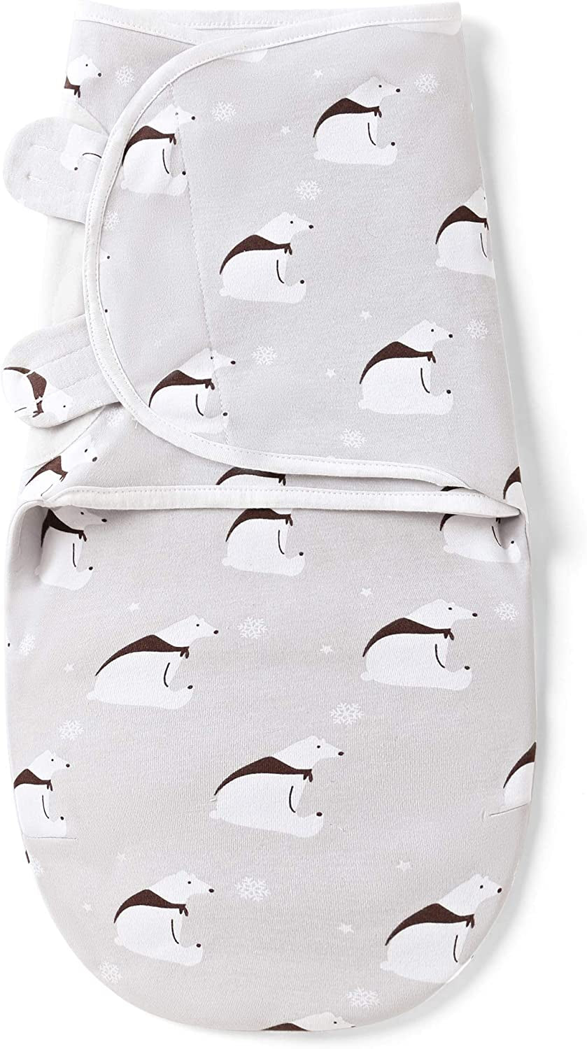 Soft & Breathable Swaddle for Baby 3-6 Months | Organic Cotton Baby Swaddle Sack | Infant Swaddle Blanket & Wrap for Baby 3-6 Months | Baby-Friendly Hook & Loop Fatsener