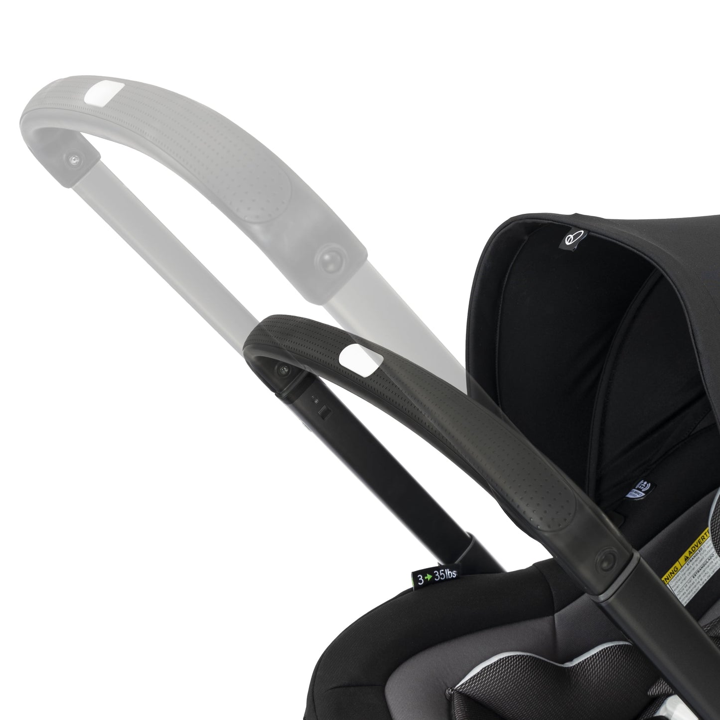 Shyft Dualride Infant Car Seat and Stroller Combo (Beaufort Black), Unisex