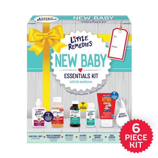 New Baby Essentials Kit, 6 Piece Kit for Baby'S Nose and Tummy