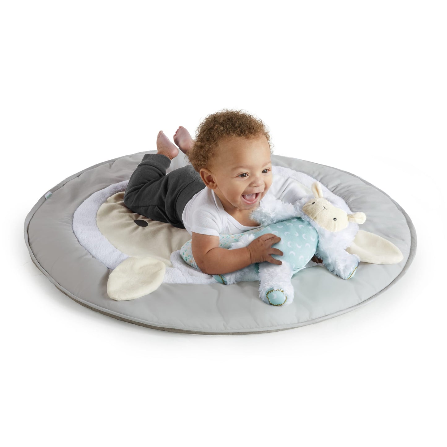 Sheppy’S Spot Ultra Plush Baby Activity Gym & Tummy Time Mat, Newborn and up - Corrie