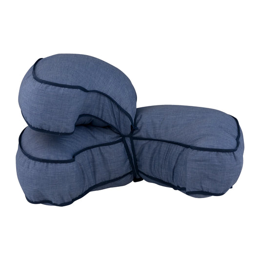 Natural Boost Basic Denim │ Adjustable Nursing Pillow