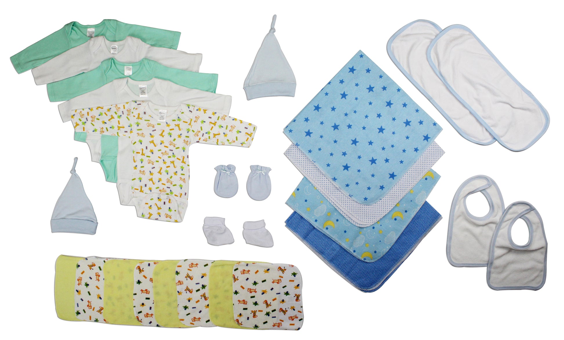 Newborn Baby Boys 25 Pc Layette Baby Shower Gift Set LS_0072