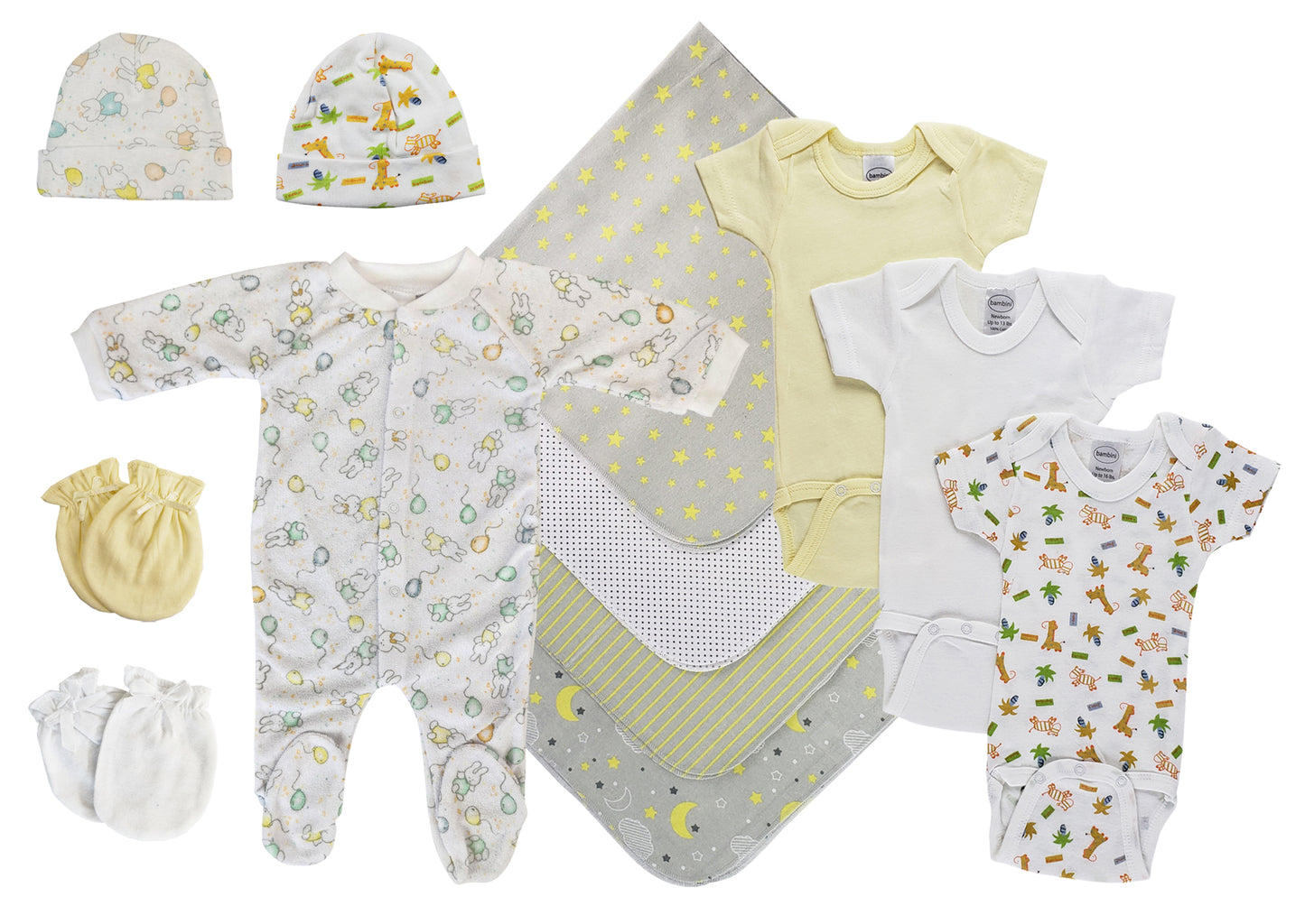 Unisex Baby 12 Pc Layette Sets NC_0541