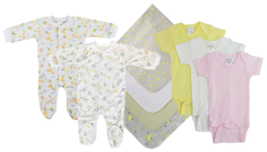 Unisex Baby 9 Pc Layette Sets NC_0550