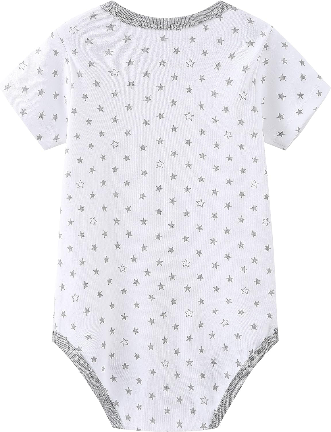 Newborn Baby Cute Design Bodysuit Short Sleeve One-Piece Baby Clothes for Boys