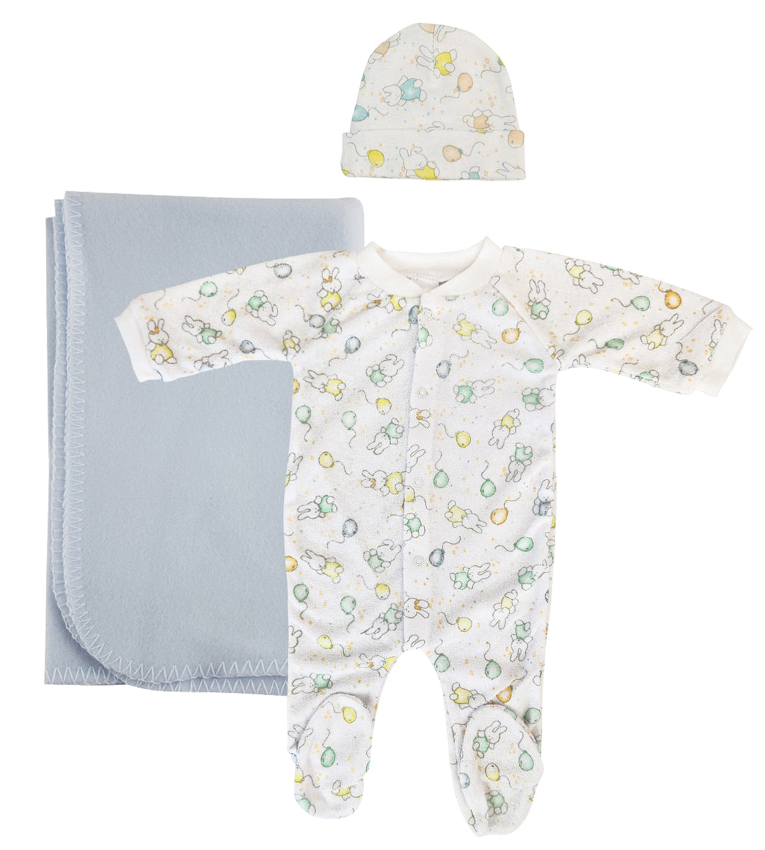 Boy Newborn Baby 3 Pc Layette Sets NC_0947