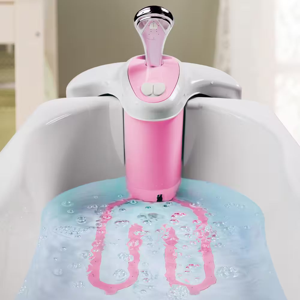 Pink Lil Luxuries Whirlpool, Bubbling Spa and Shower