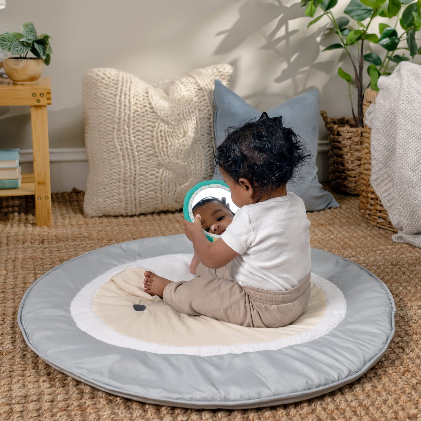 Sheppy’S Spot Ultra Plush Baby Activity Gym & Tummy Time Mat, Newborn and up - Corrie