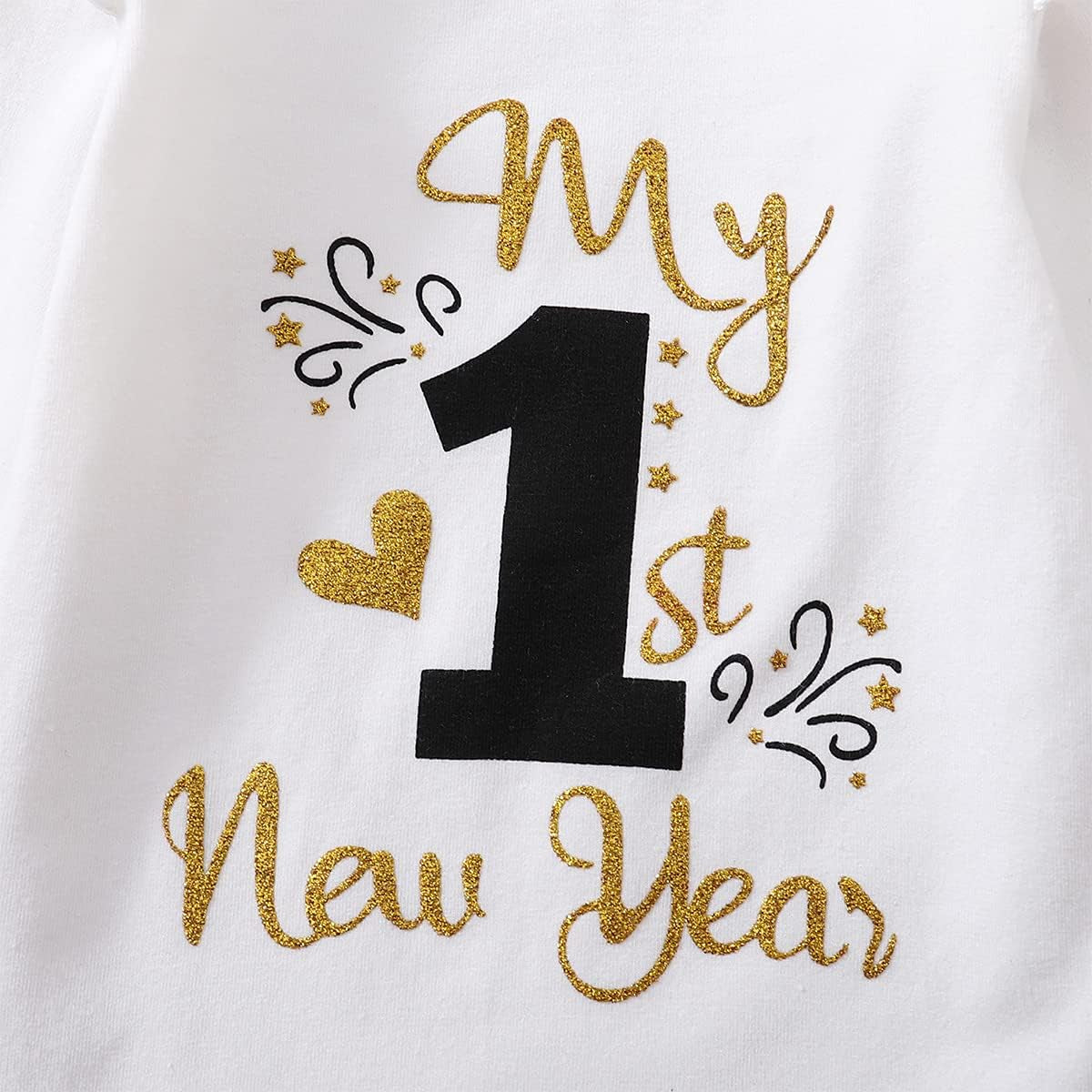 Baby Girl New Year Outfit Newborn 1St New Year Clothes First New Year Bodysuit