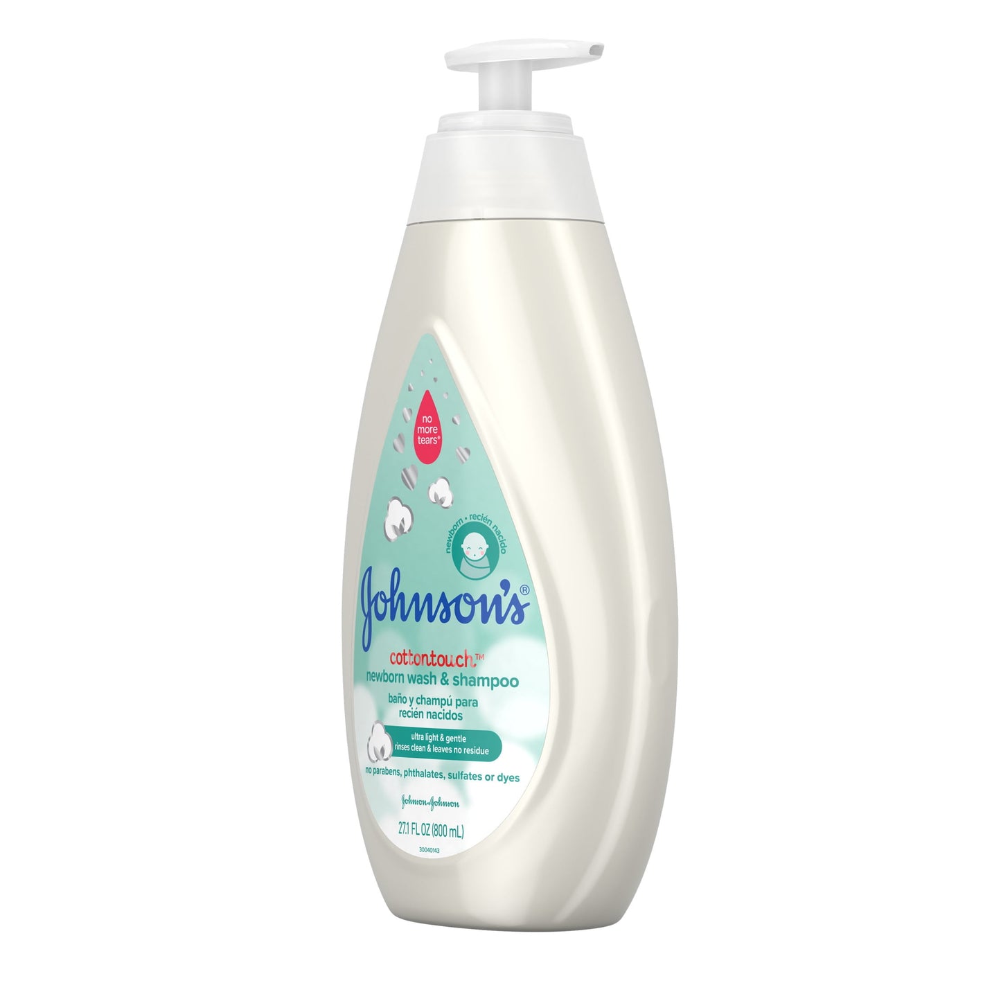 Cottontouch Newborn Baby Wash & Shampoo, 27.1 Fl. Oz