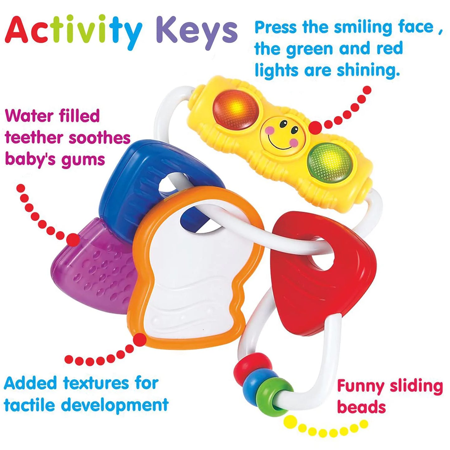 Baby Toys 0-6 Months Infant Toys 6-12 Months with Sound & Light, Boy Girl Gifts Baby Toys for 0-12 Months