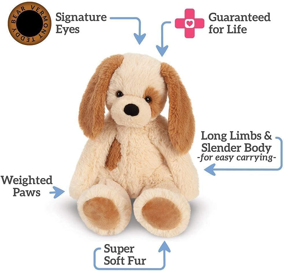 Stuffed Dog - Stuffed Animal Dog Buddy, Tan, 15 Inch