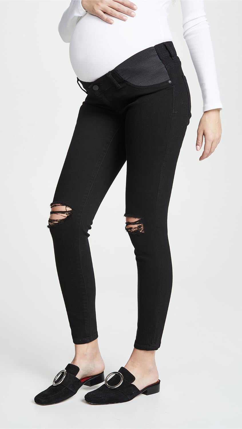 Women'S Emma Power Legging Skinny Maternity Jeans, Vault, Black, 31