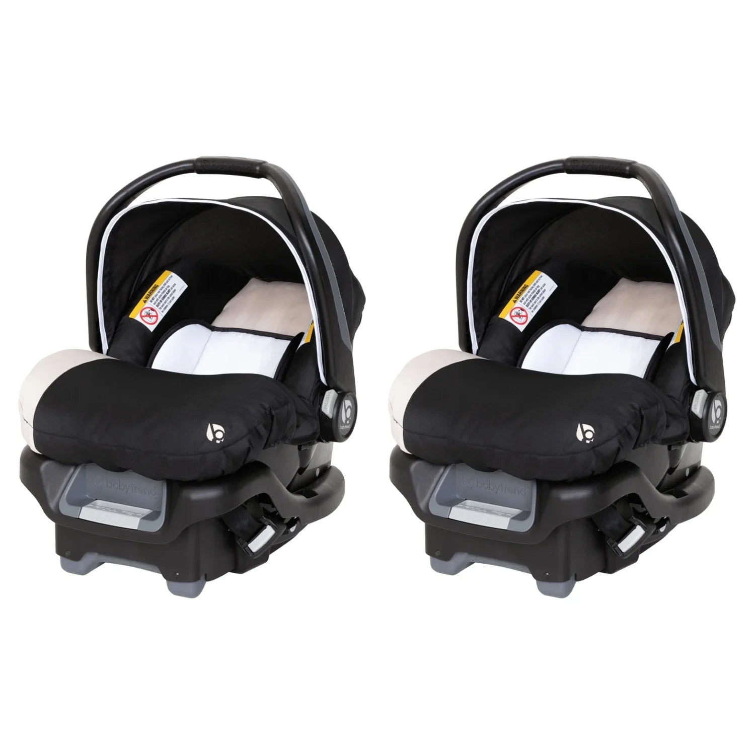 Babytrend Ally 35 Newborn Baby Infant Car Seat Travel System with Cover (2 Pack)