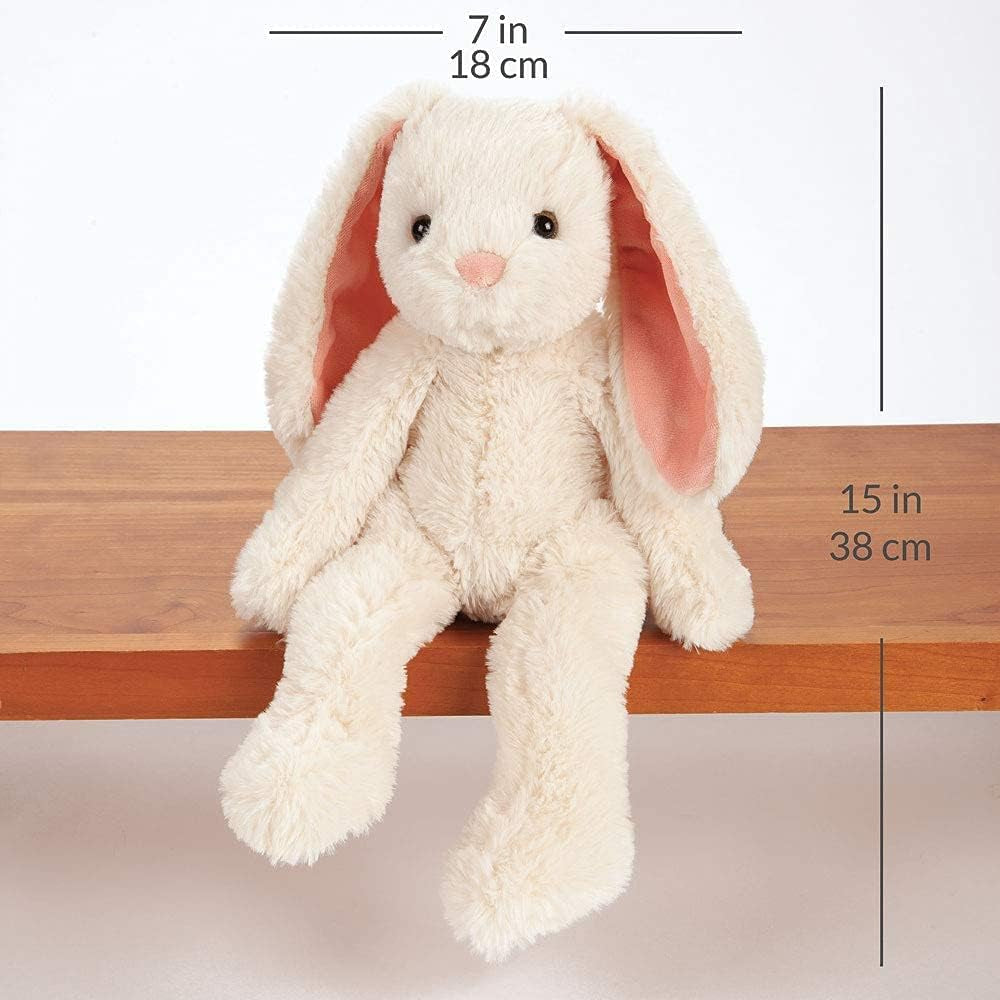 Stuffed Bunny - Bunny Stuffed Animal, 15 Inch, Buddy