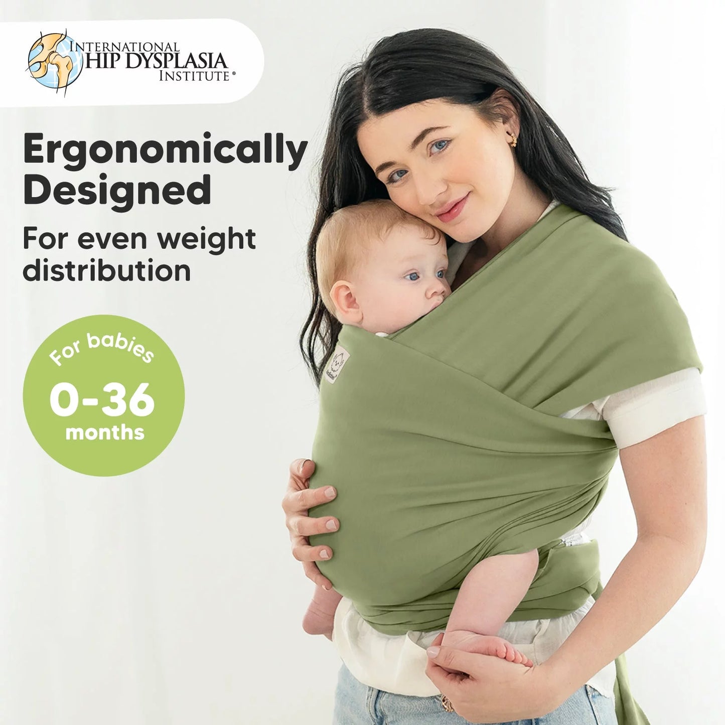 Original Baby Wraps Carrier, Baby Sling Carrier for Newborn Boy, Girl up to 35Lbs