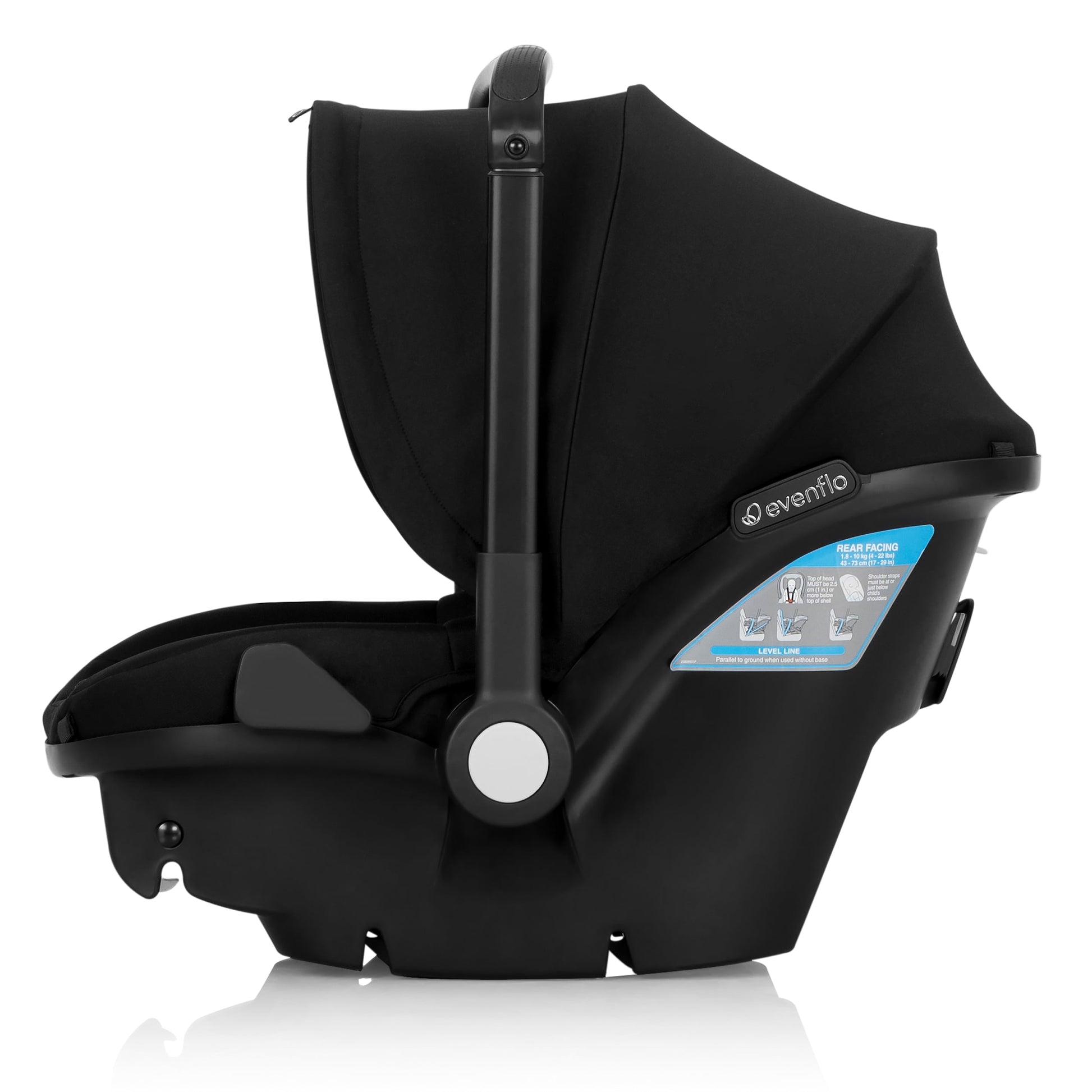 Shyft Dualride Infant Car Seat and Stroller Combo (Beaufort Black), Unisex