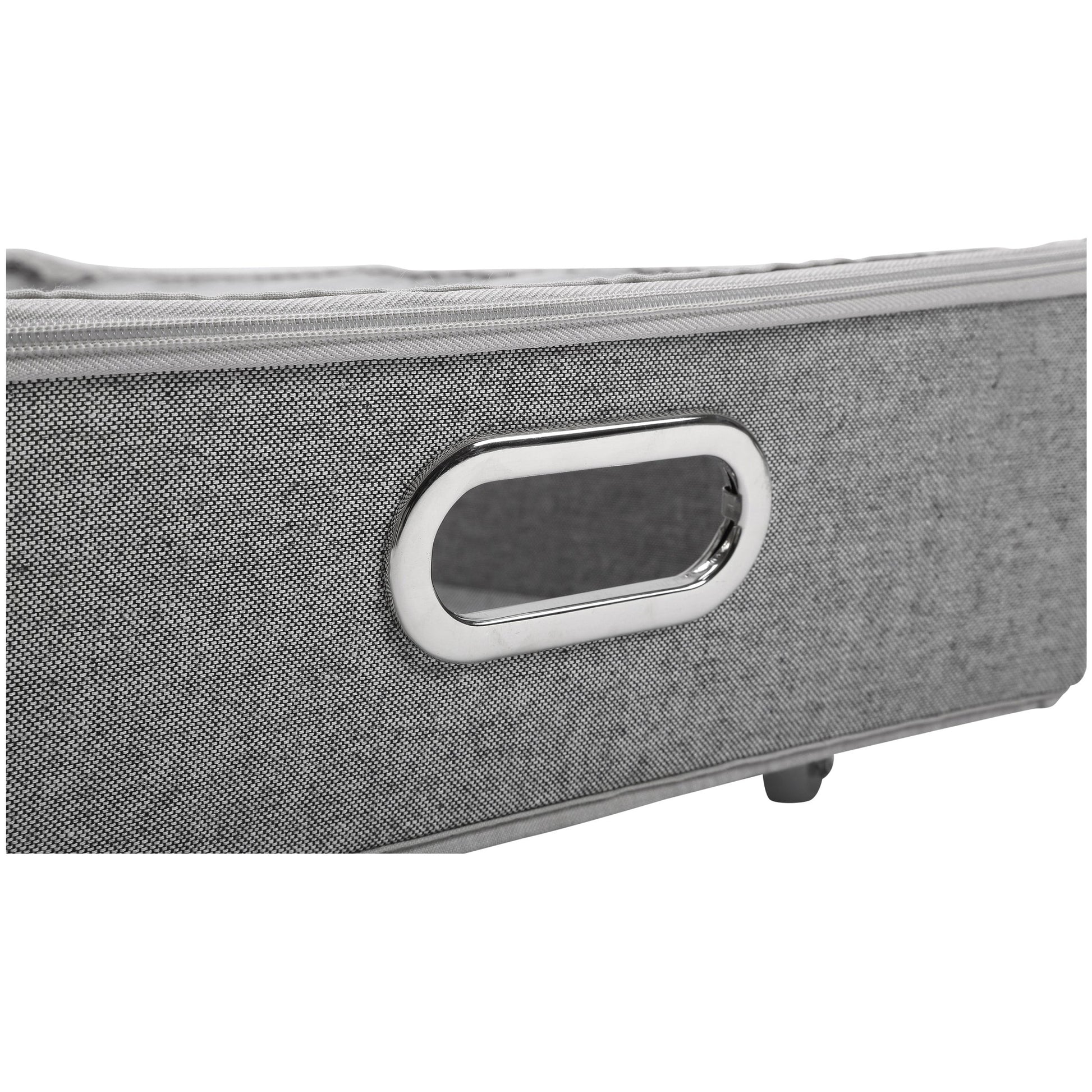 Rolling Polyester & Cotton under Bed Zippered Storage Bin, Closet Organizers, 26" X 15"