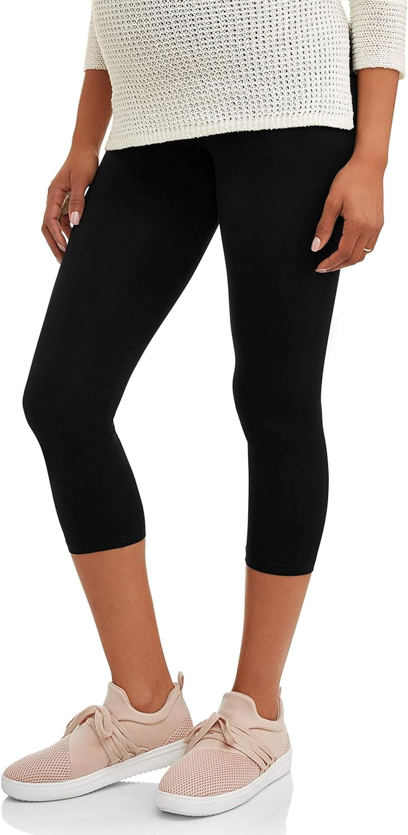 Maternity over the Belly Capri Crop Support Leggings