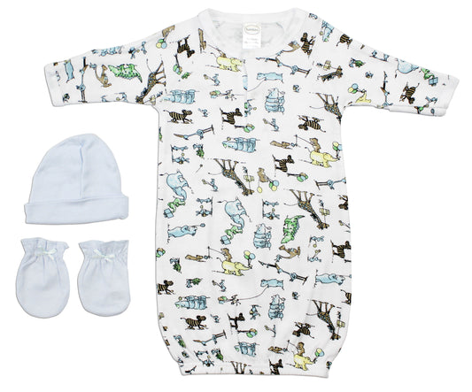 Boys 3 Piece Layette Set LS_0124