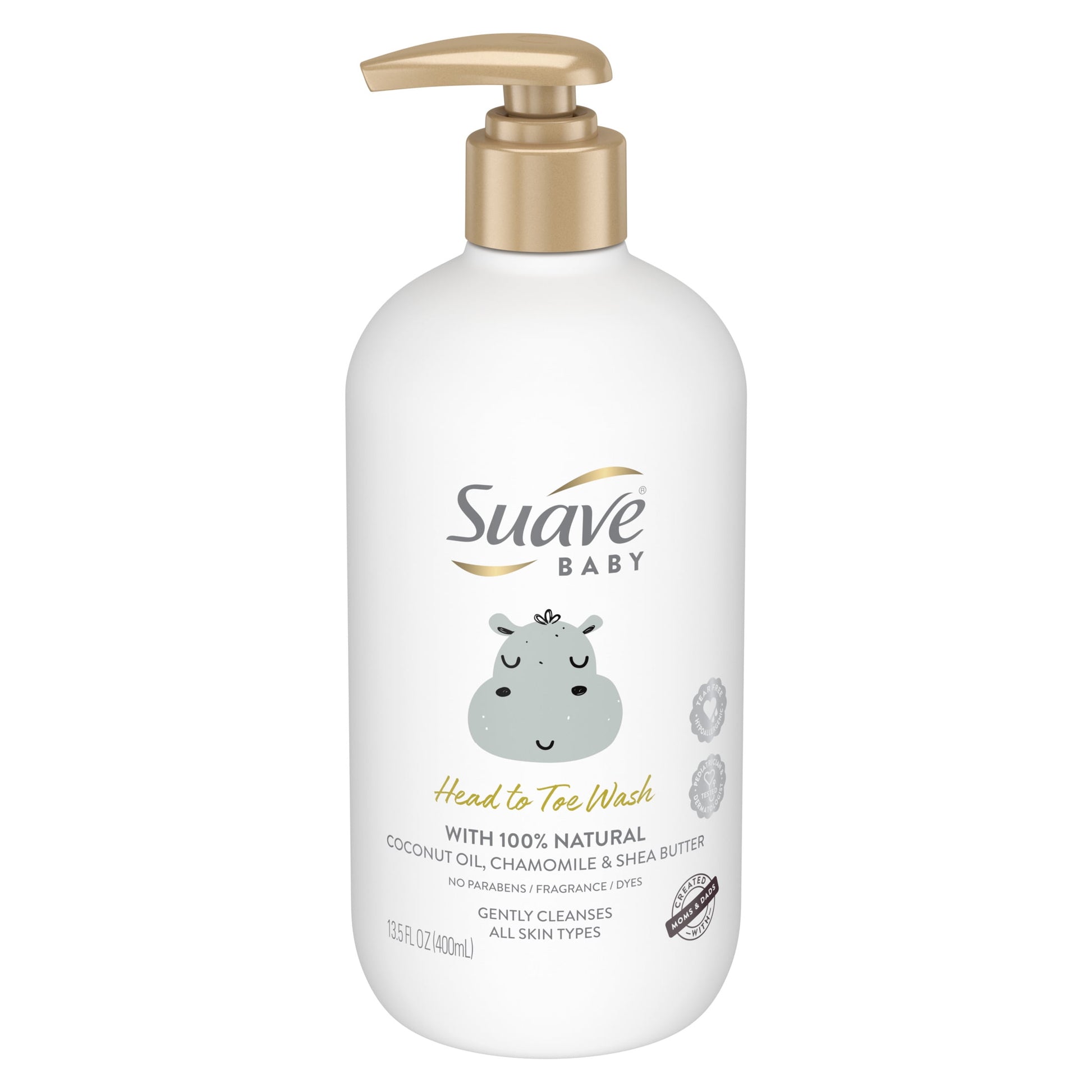 Baby Head to Toe Body Wash with Coconut Oil, Chamomile & Shea Butter, 13.5 Oz