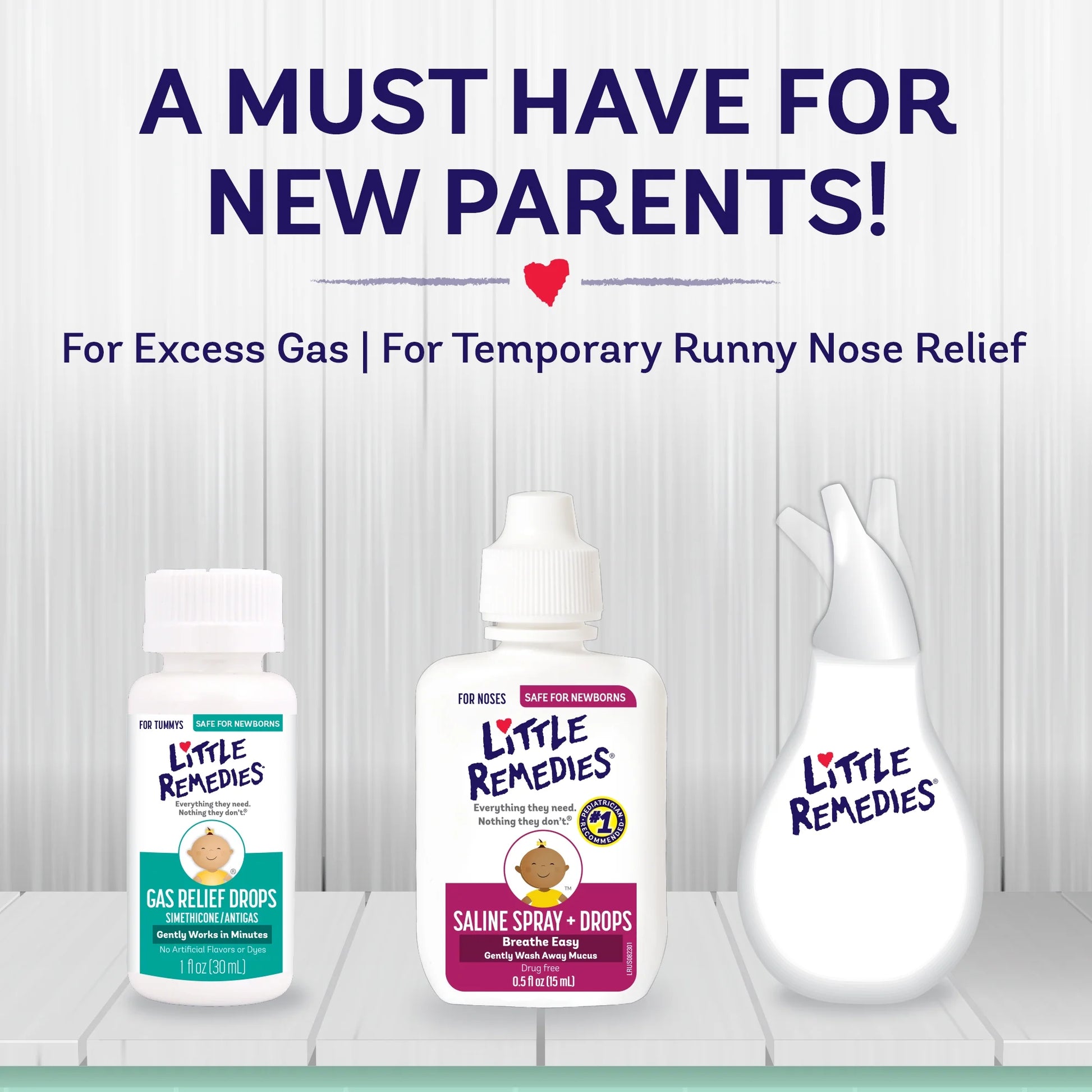 New Baby Essentials Kit, 6 Piece Kit for Baby'S Nose and Tummy