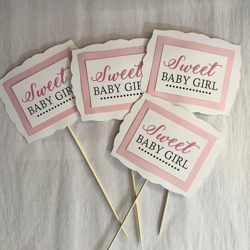 Baby Girl Baby Shower Decorations, Baby Shower Table Decor, Baby Shower Centerpieces