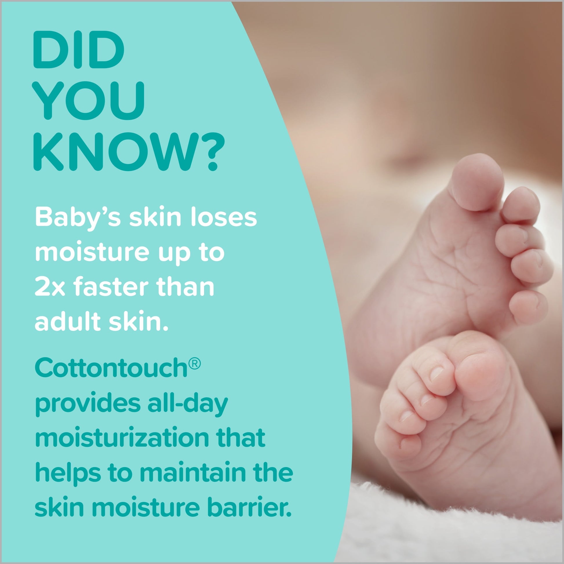 Cottontouch Newborn Baby Face and Body Lotion, 27.1 Fl. Oz