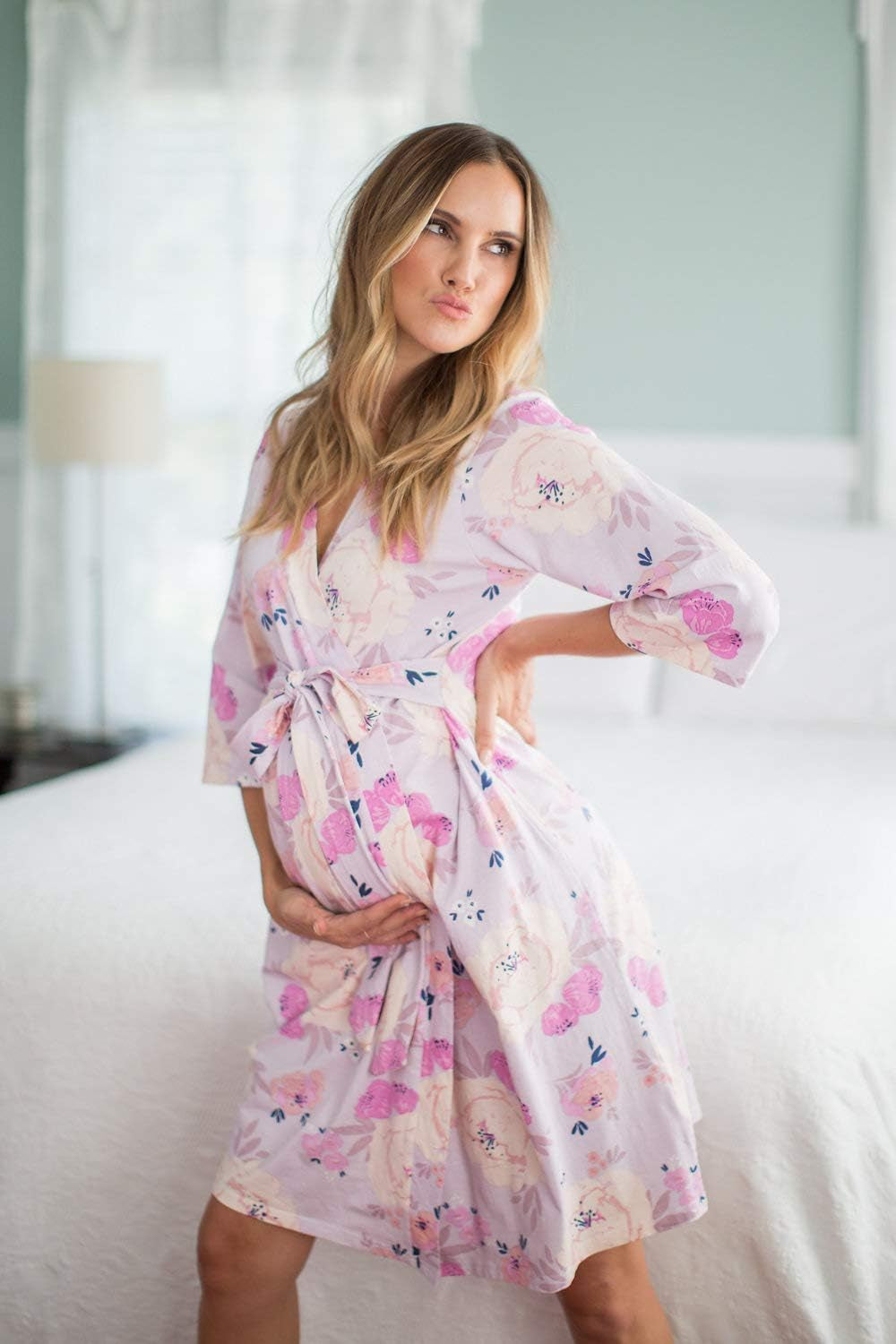 Maternity Labor Delivery Nursing Robe Hospital Bag Must Have