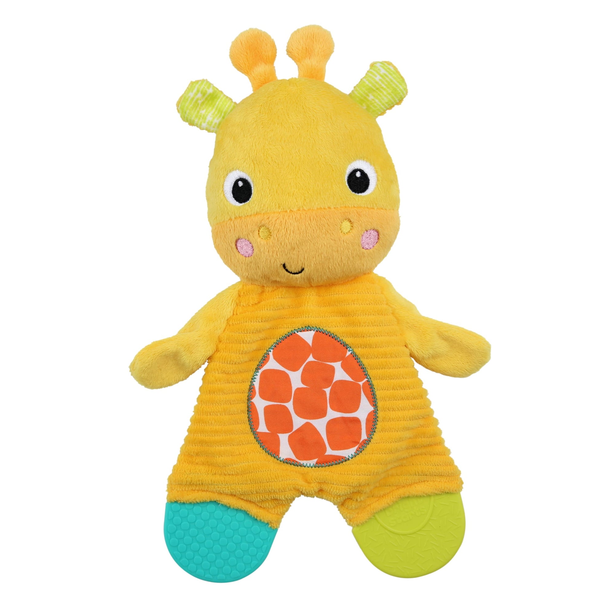 Snuggle & Teethe Plush Teether Toy - Giraffe, Ages Newborn +