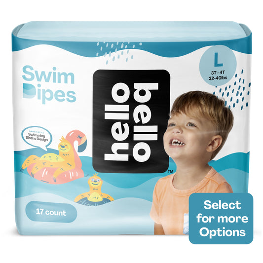 Swim Diapers, Large (Size 6) for Toddlers, 17Ct Pack (Select for More Options)