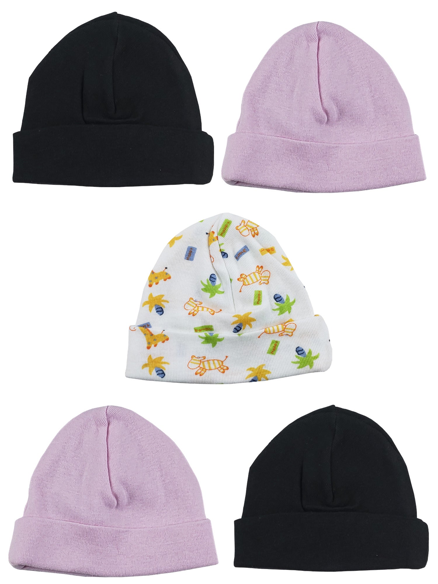 Girls Baby Cap (Pack of 5) LS_CAPS_GIRLS