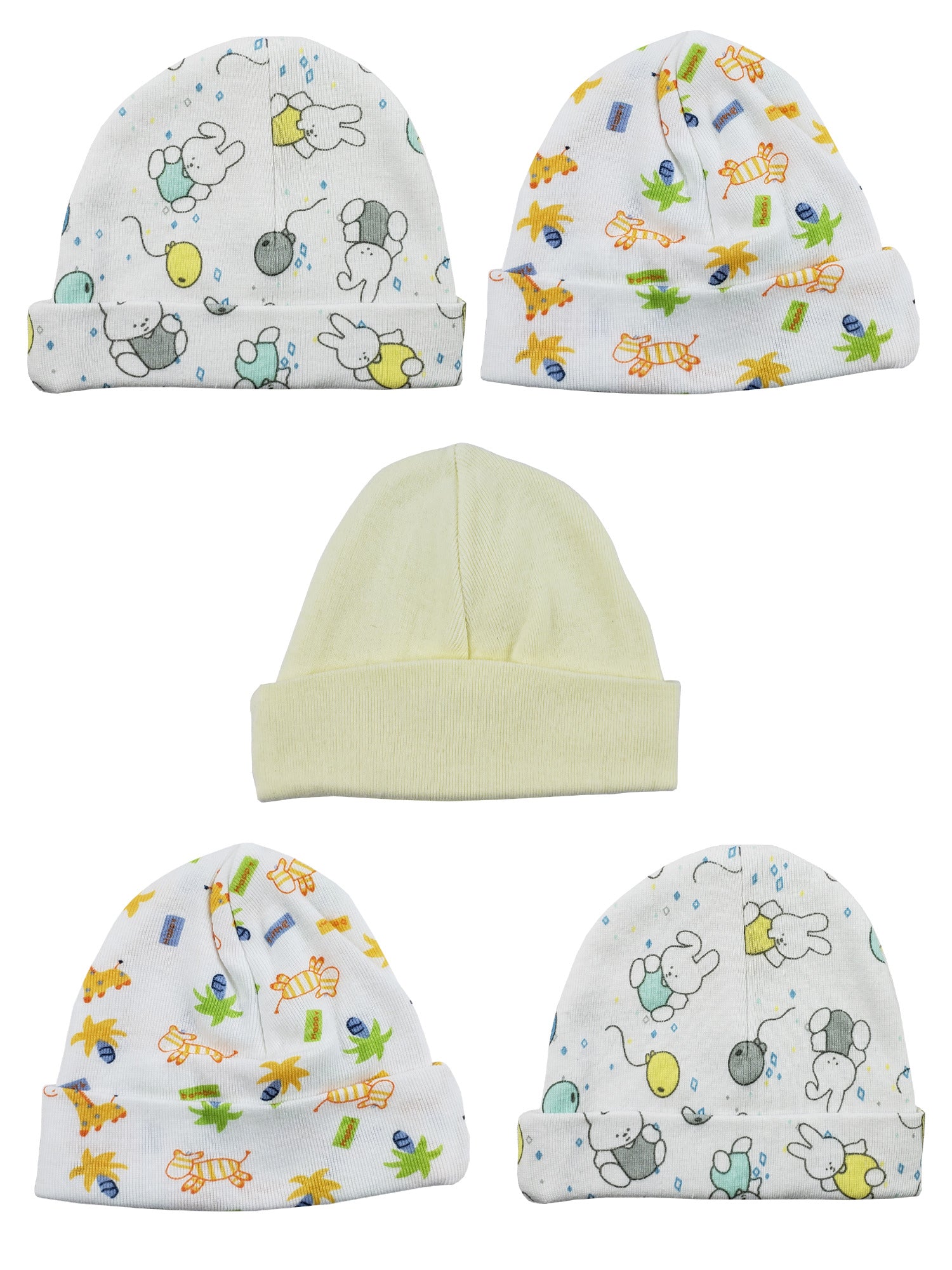 Beanie Baby Caps (Pack of 5) LS_CAPS_Unisex