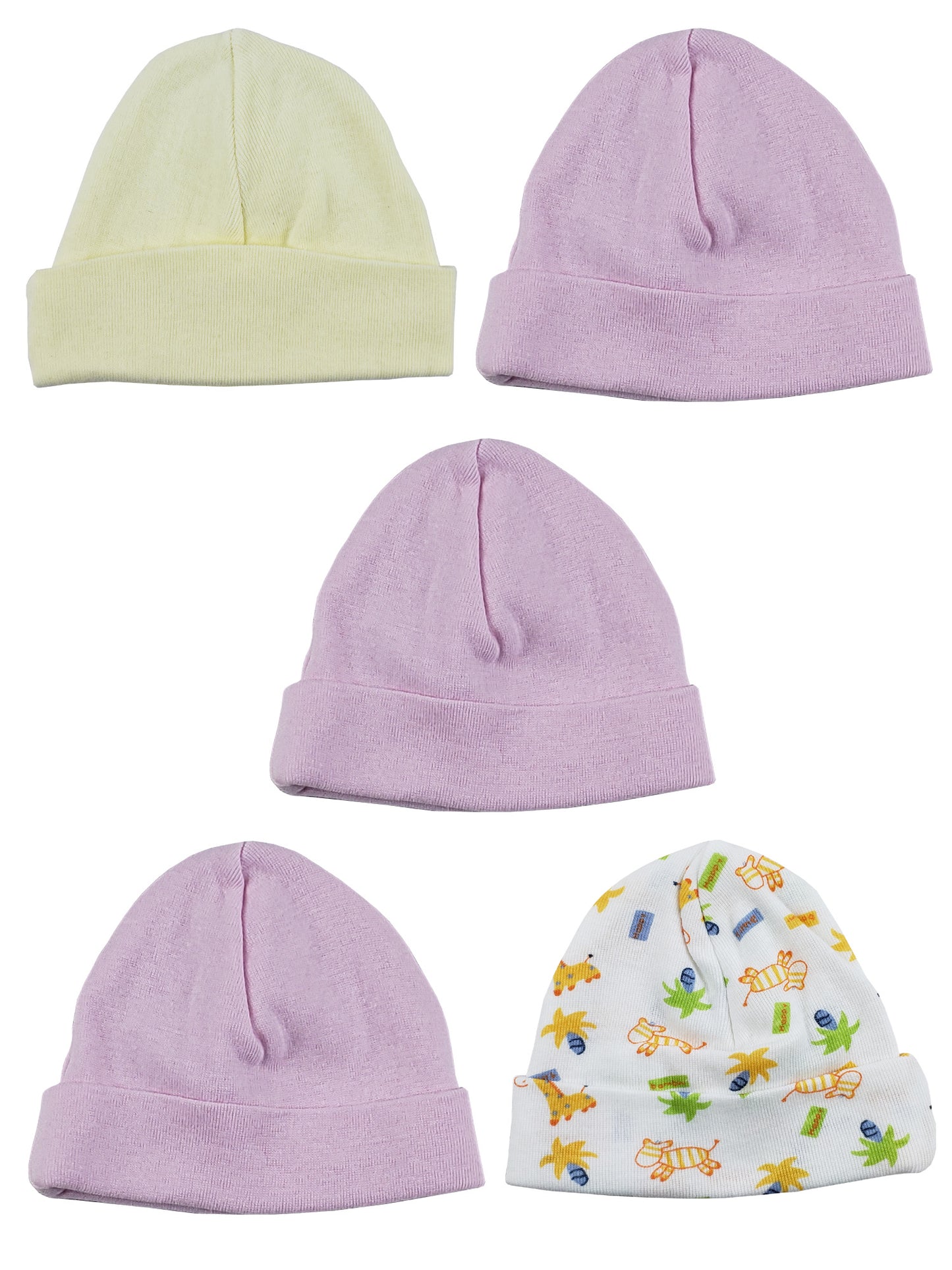 Girls Baby Cap (Pack of 5) LS_CAPS_GIRLS