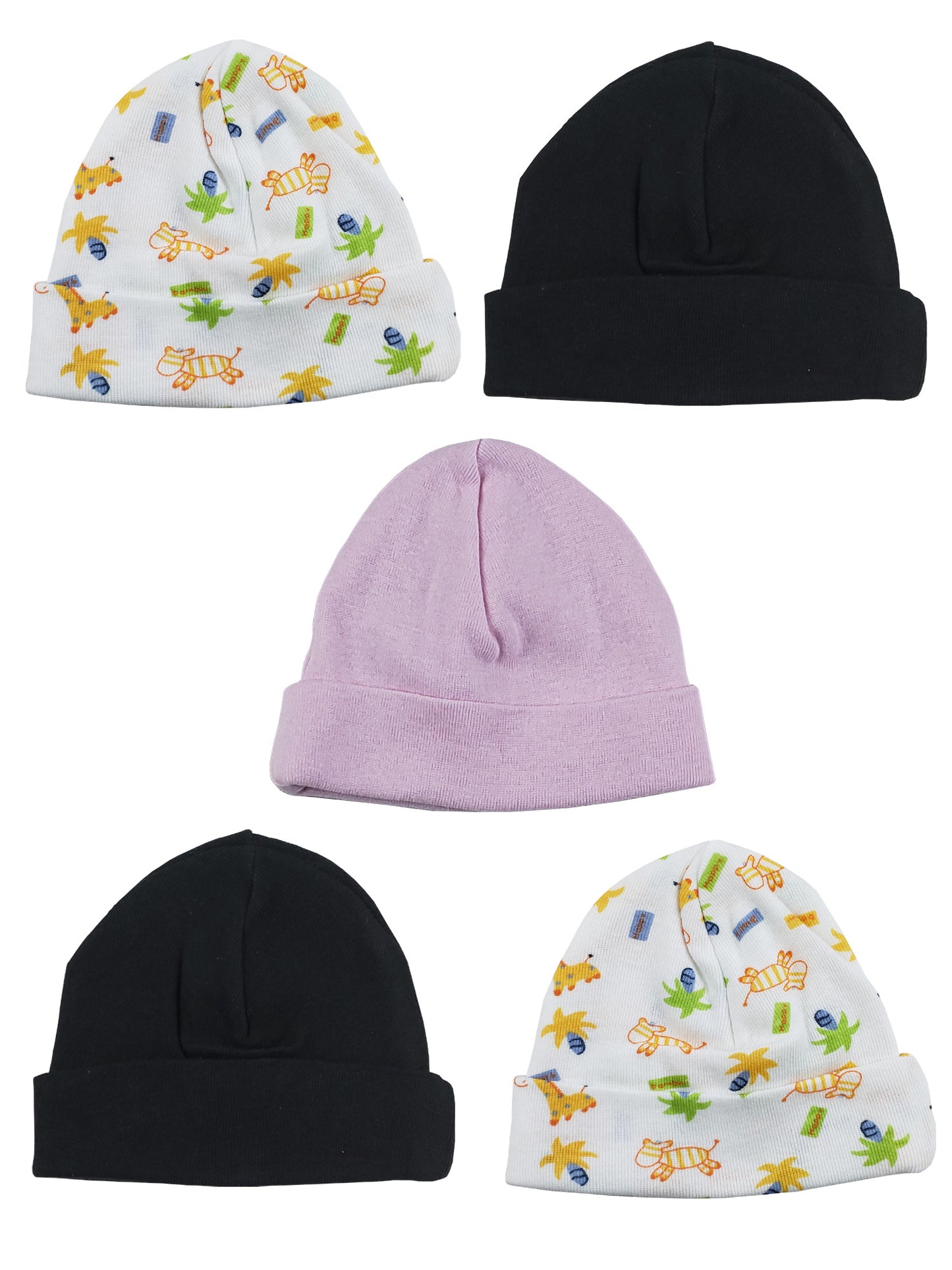 Girls Baby Cap (Pack of 5) LS_CAPS_GIRLS